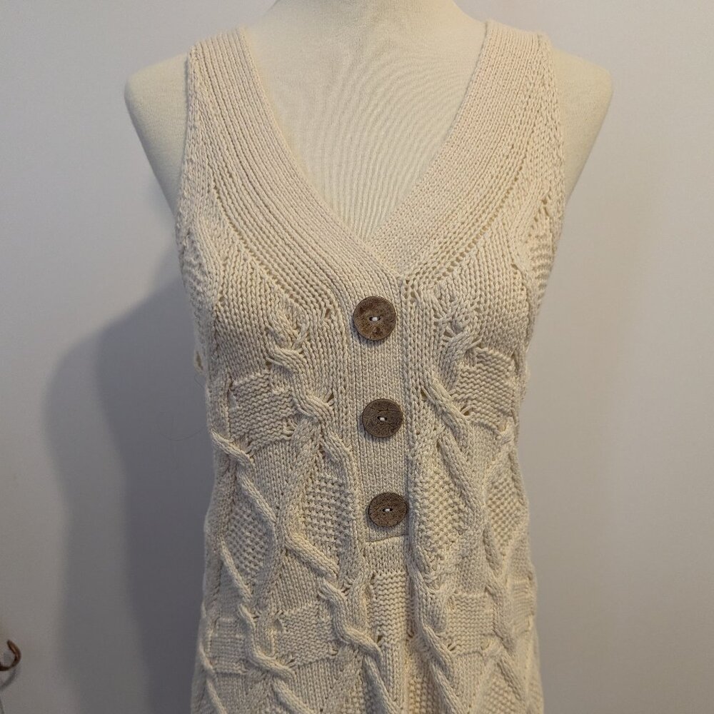 Sundance knitted vest Large